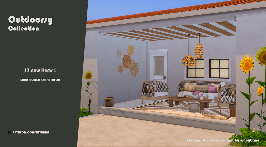 Галерея мода Набор для заднего двора Outdoorsy Collection #1